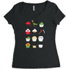 cupcake costume party Women's Triblend Scoop T-shirt