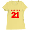 JOSEPH 21 Ladies Fitted T-Shirt