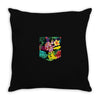 Flower Pocket Throw Pillow