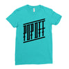 pop off street Ladies Fitted T-Shirt