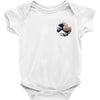 Great Wave Of Kanagawa Hokusai Pocket Baby Bodysuit