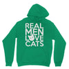 real men love cats Unisex Hoodie