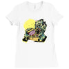 zombie burger Ladies Fitted T-Shirt