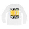 saturday sunday shitday Long Sleeve Shirts