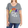 spell on you white letter Ladies Curvy T-Shirt