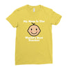 My Mom Is The World's Best Teacher Ladies Fitted T-Shirt
