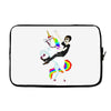 unicorn and human best friends Laptop sleeve