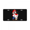 mario licking toad License Plate