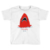 red blue shark Toddler T-shirt