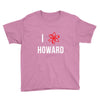 i heart howard Youth Tee