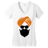 singh is king Women's V-Neck T-Shirt