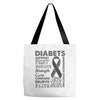 diabetes awareness Tote Bags
