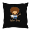 hello tree Throw Pillow