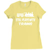 i still play with trains Ladies Fitted T-Shirt