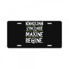 living single License Plate