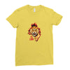 the lion 01 Ladies Fitted T-Shirt