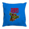 super turtle bros raph Throw Pillow