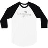 banksy style ak47 art   funny 3/4 Sleeve Shirt
