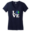 Love World Women's V-Neck T-Shirt