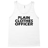 funny t shirt plain clothes officertee Tank Top