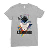 who loves chihuahua Ladies Fitted T-Shirt
