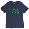 santa green glitter V-Neck Tee
