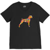 boxer flower V-Neck Tee