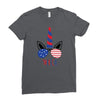 4th of July Ladies Fitted T-Shirt