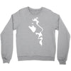 ian brown the stone roses indie music god Crewneck Sweatshirt