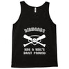 diamonds are a girls best friend girls softball shirt funny women spor Tank Top