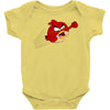 now with fists Baby Onesie