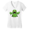 toxic monster 2 Women's V-Neck T-Shirt