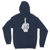 Flipping Someone Off Unisex Hoodie