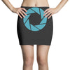camera shutter Mini Skirts