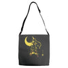 the moon Adjustable Strap Totes