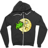 moon invaders Zipper Hoodie
