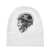 meat is murder Baby Beanies