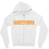 favorite pumpkin Zipper Hoodie