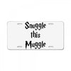 snuggle this muggle License Plate