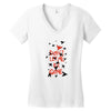 don't let me Women's V-Neck T-Shirt