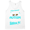 super cool autism dad Tank Top