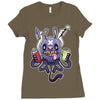 the god of creative juices Ladies Fitted T-Shirt