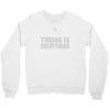 bass player timing is everything Crewneck Sweatshirt