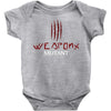 Weapon X Mutant  Wolverine Baby Bodysuit