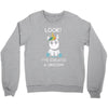 look i've created a unicorn Crewneck Sweatshirt