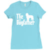 the dogfather labradoodle white Ladies Fitted T-Shirt