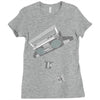 boombox Ladies Fitted T-Shirt