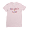 electro city Ladies Fitted T-Shirt