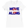 move along got nothing for you Ladies Fitted T-Shirt