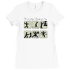 pirate exercise Ladies Fitted T-Shirt